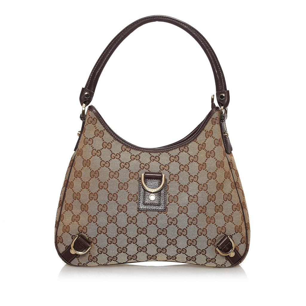Gucci Gucci Canvas Abbey D-Ring Shoulder Bag (SHG-30808)