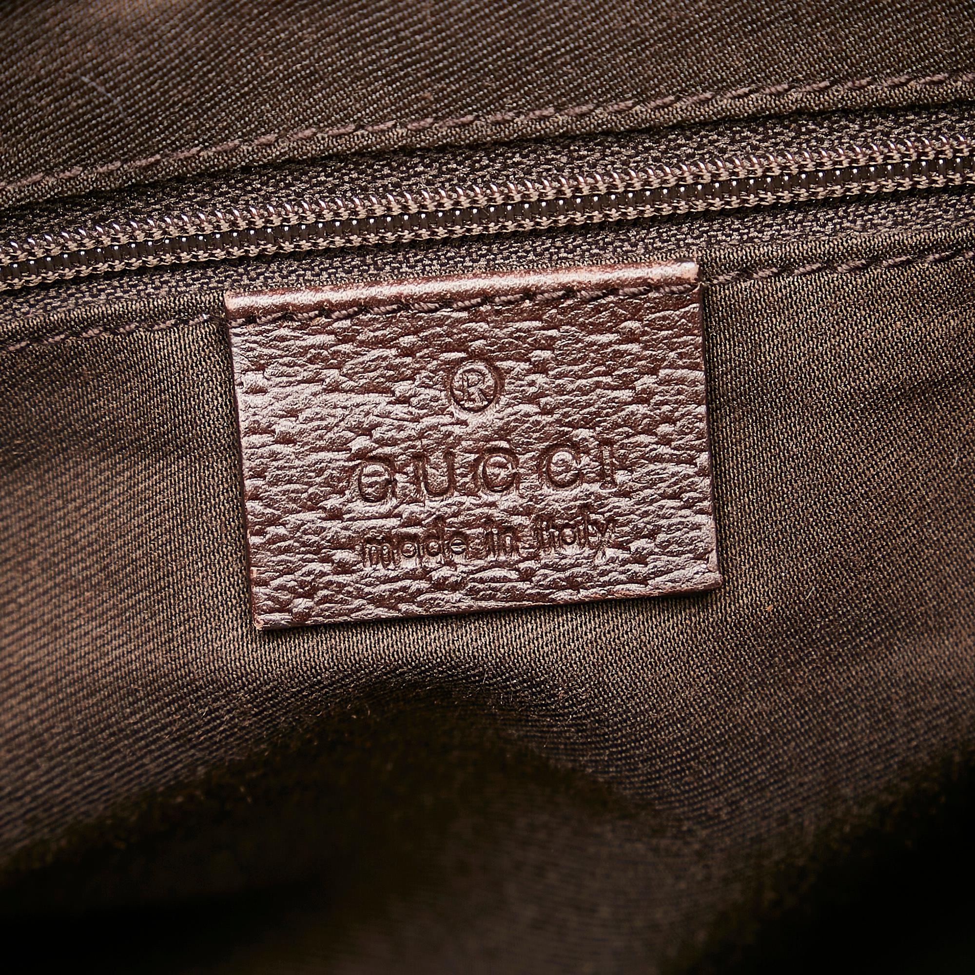 Gucci Gucci Canvas Abbey D-Ring Shoulder Bag (SHG-30808)