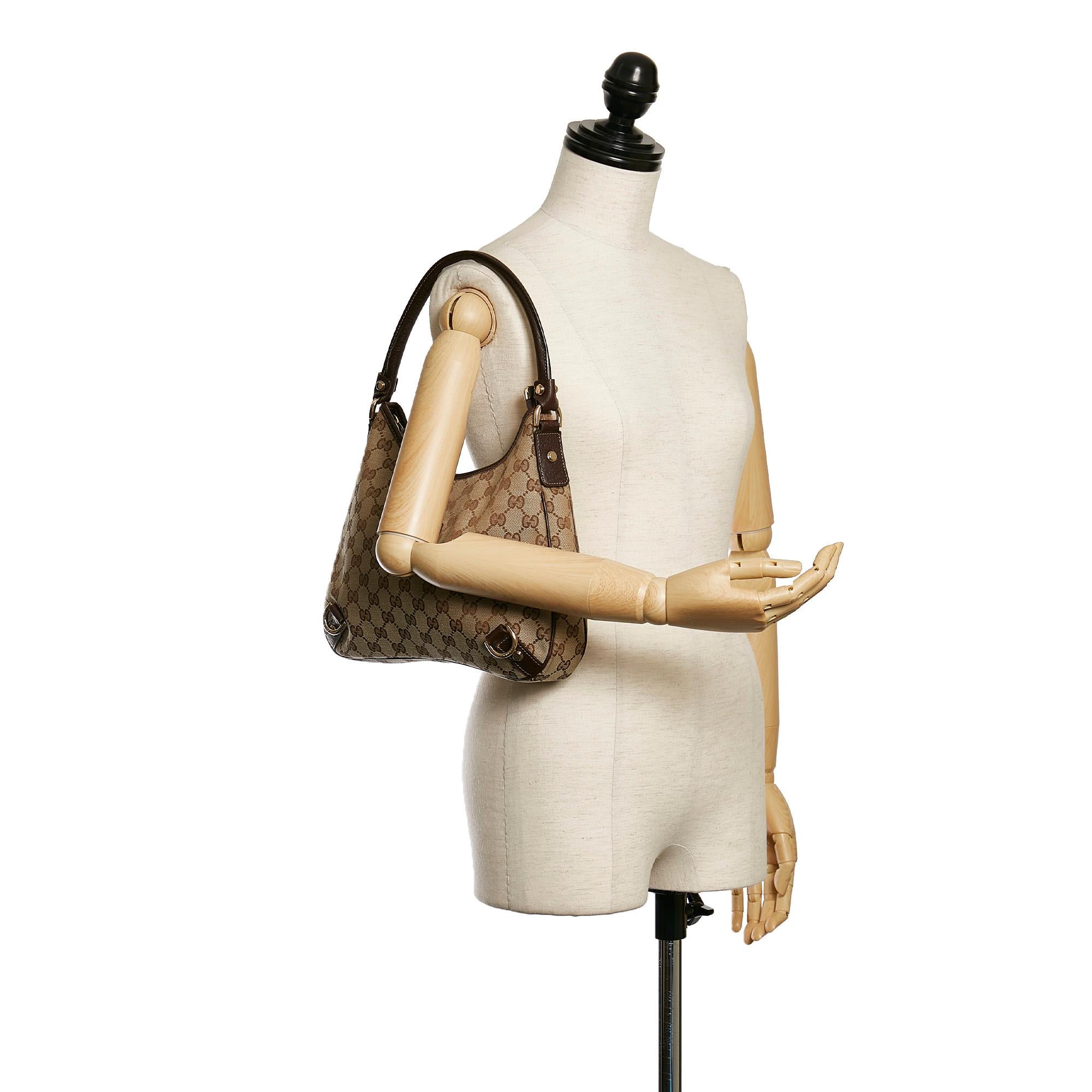 Gucci Gucci Canvas Abbey D-Ring Shoulder Bag (SHG-30808)