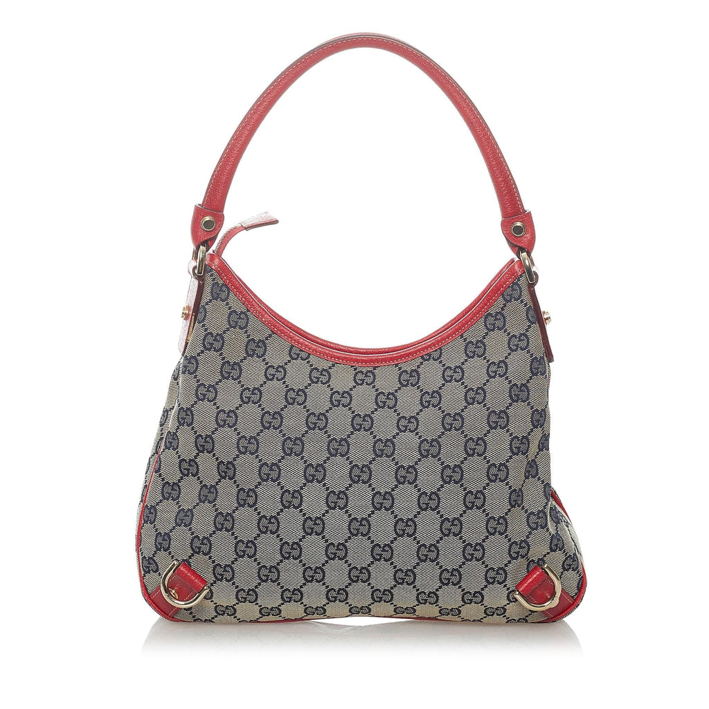 Gucci Gucci Canvas Abbey D-Ring Shoulder Bag (SHG-30958)