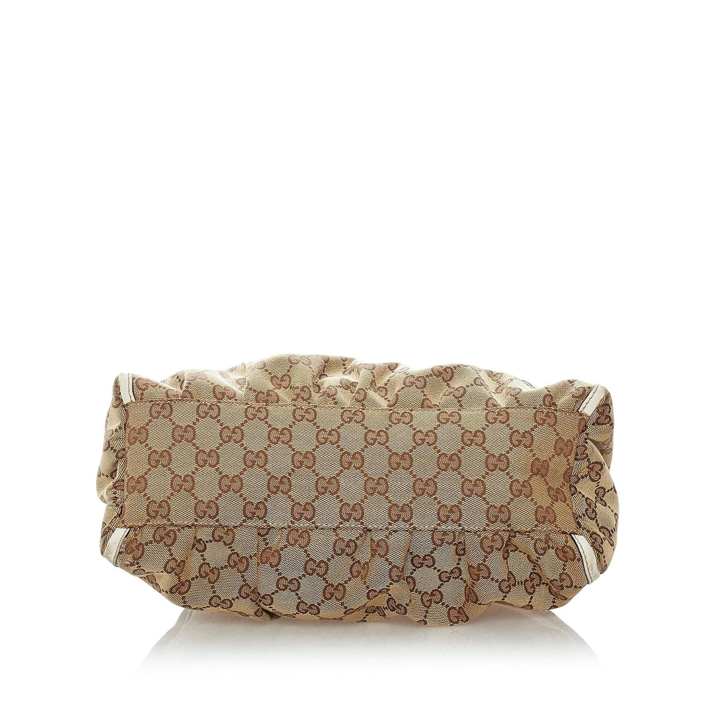 Gucci Gucci Canvas Abbey D-Ring Shoulder Bag (SHG-30987)