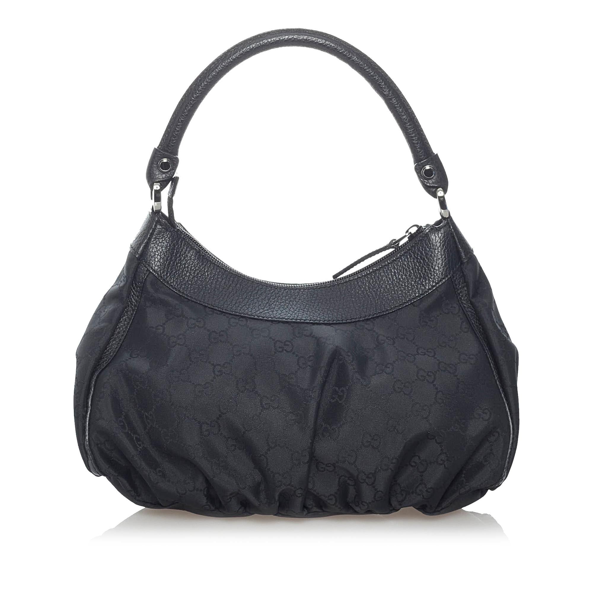 Gucci GG Canvas Abbey D-Ring Shoulder Bag (SHG-31187)
