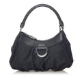Gucci GG Canvas Abbey D-Ring Shoulder Bag (SHG-31187)
