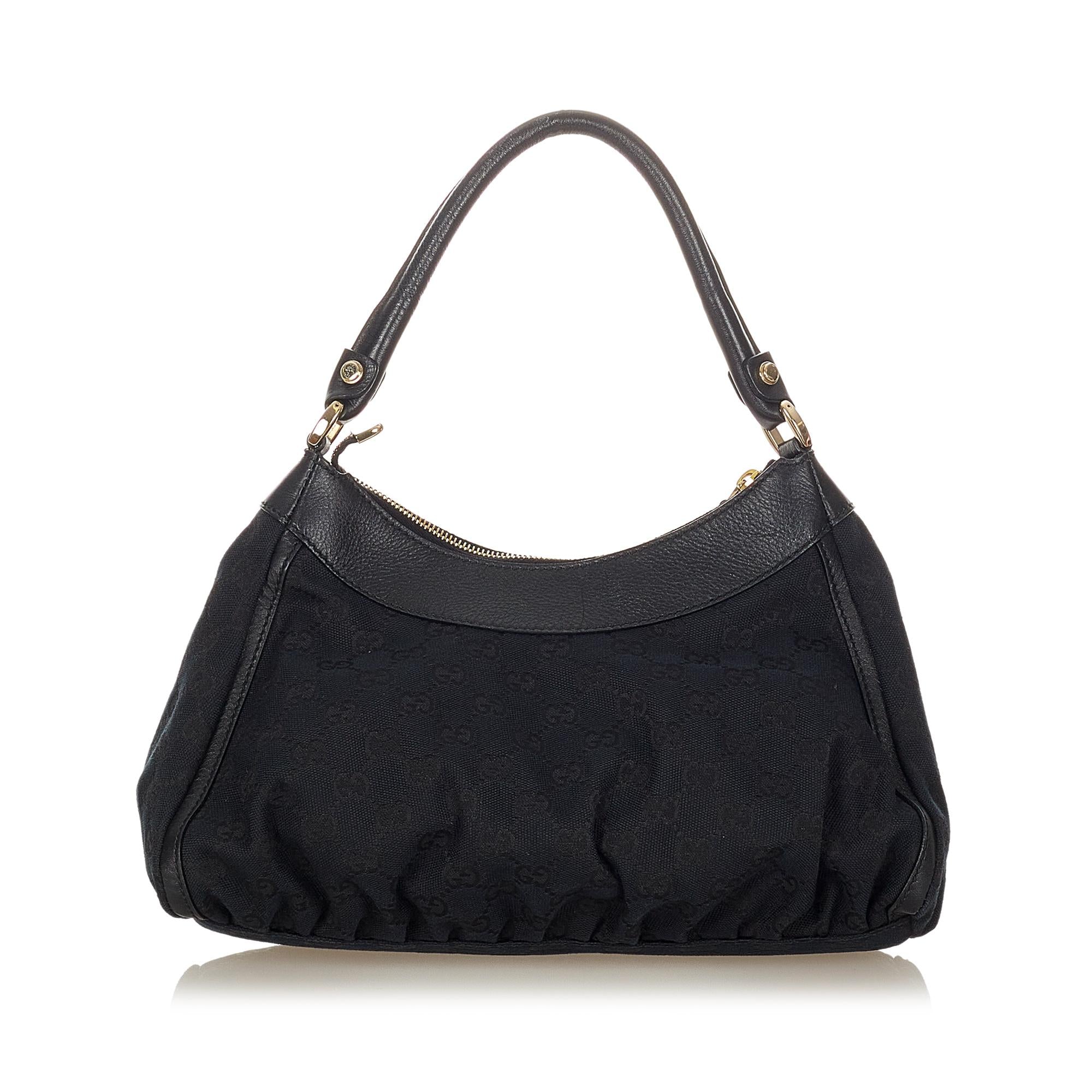 Gucci Gucci Canvas Abbey D-Ring Shoulder Bag (SHG-31950)