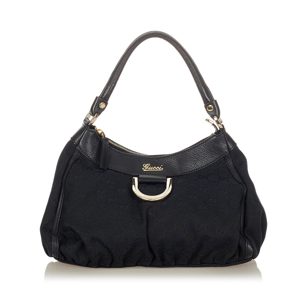 Gucci Gucci Canvas Abbey D-Ring Shoulder Bag (SHG-31950)