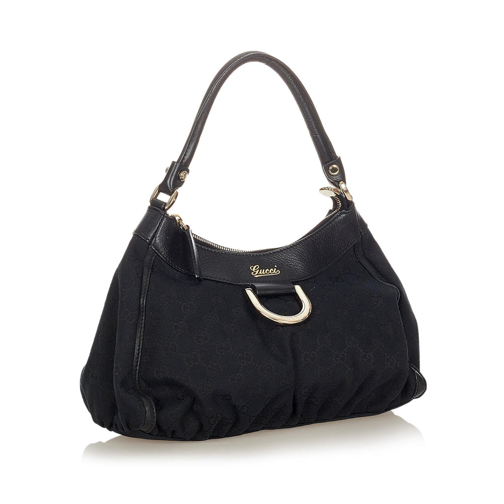 Gucci Gucci Canvas Abbey D-Ring Shoulder Bag (SHG-31950)