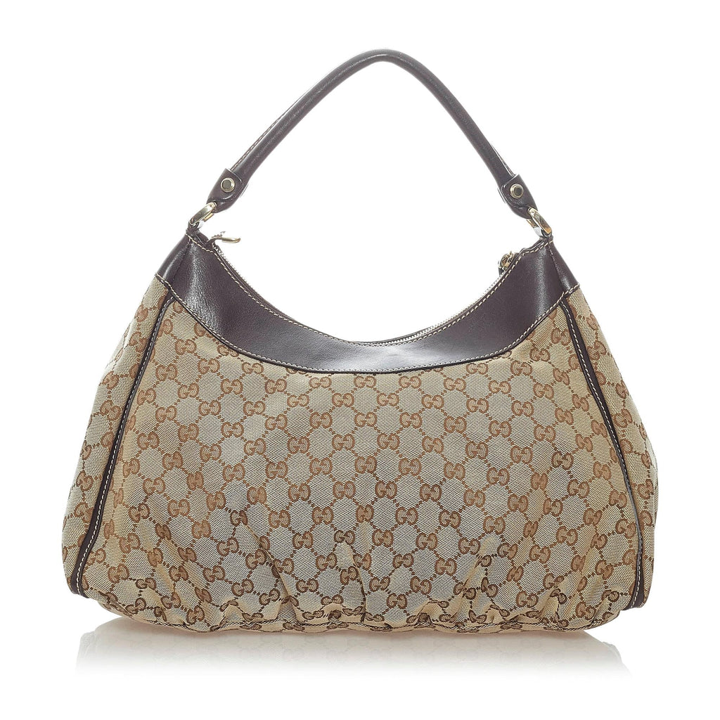 Gucci Gucci Canvas Abbey D-Ring Shoulder Bag (SHG-32413)
