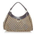 Gucci Gucci Canvas Abbey D-Ring Shoulder Bag (SHG-32413)