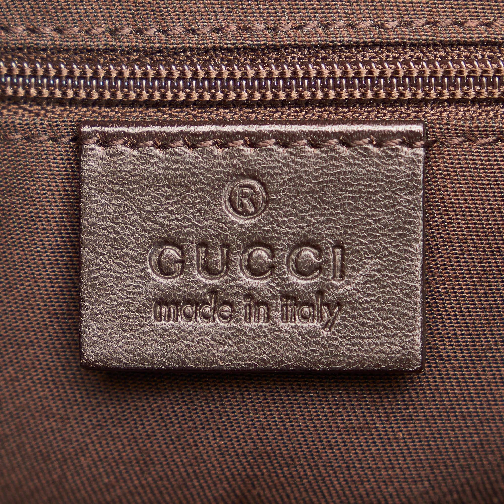 Gucci Gucci Canvas Abbey D-Ring Shoulder Bag (SHG-32413)