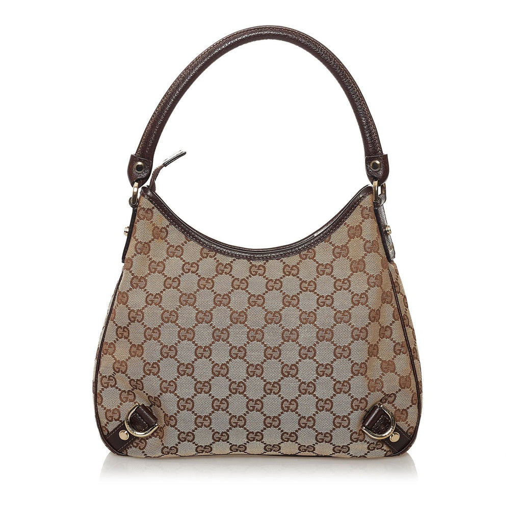 Gucci Gucci Canvas Abbey D-Ring Shoulder Bag (SHG-32514)