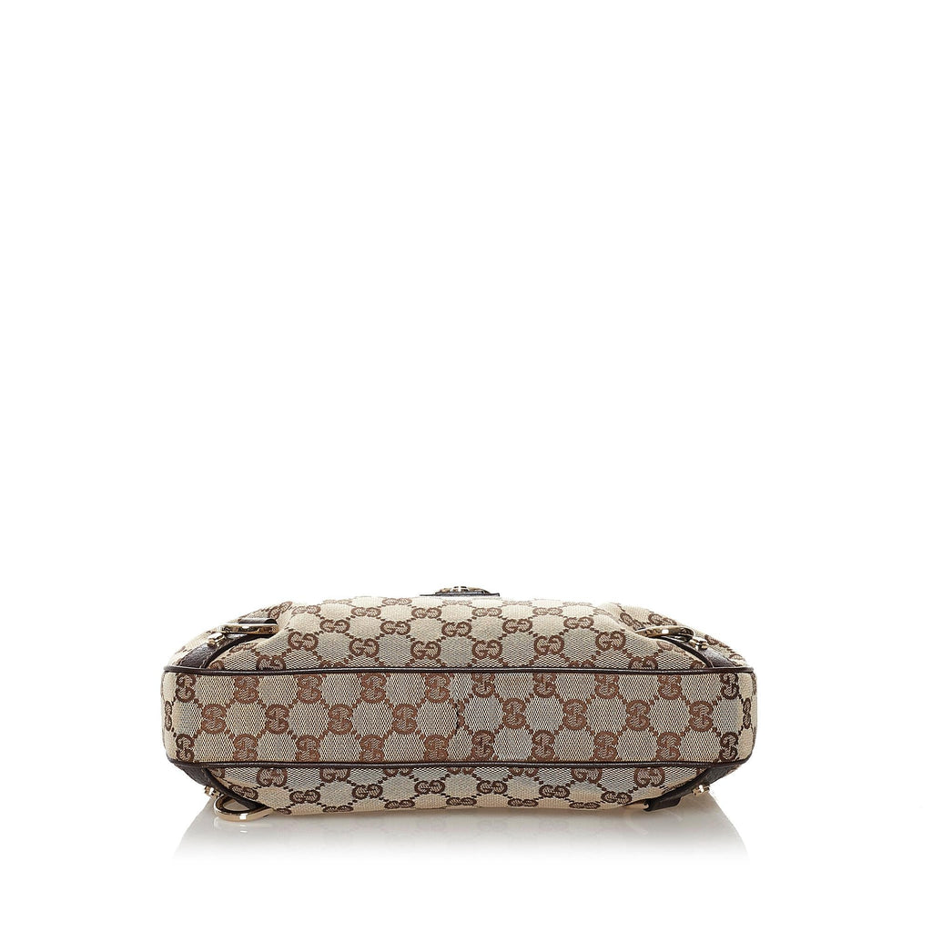 Gucci Gucci Canvas Abbey D-Ring Shoulder Bag (SHG-32514)