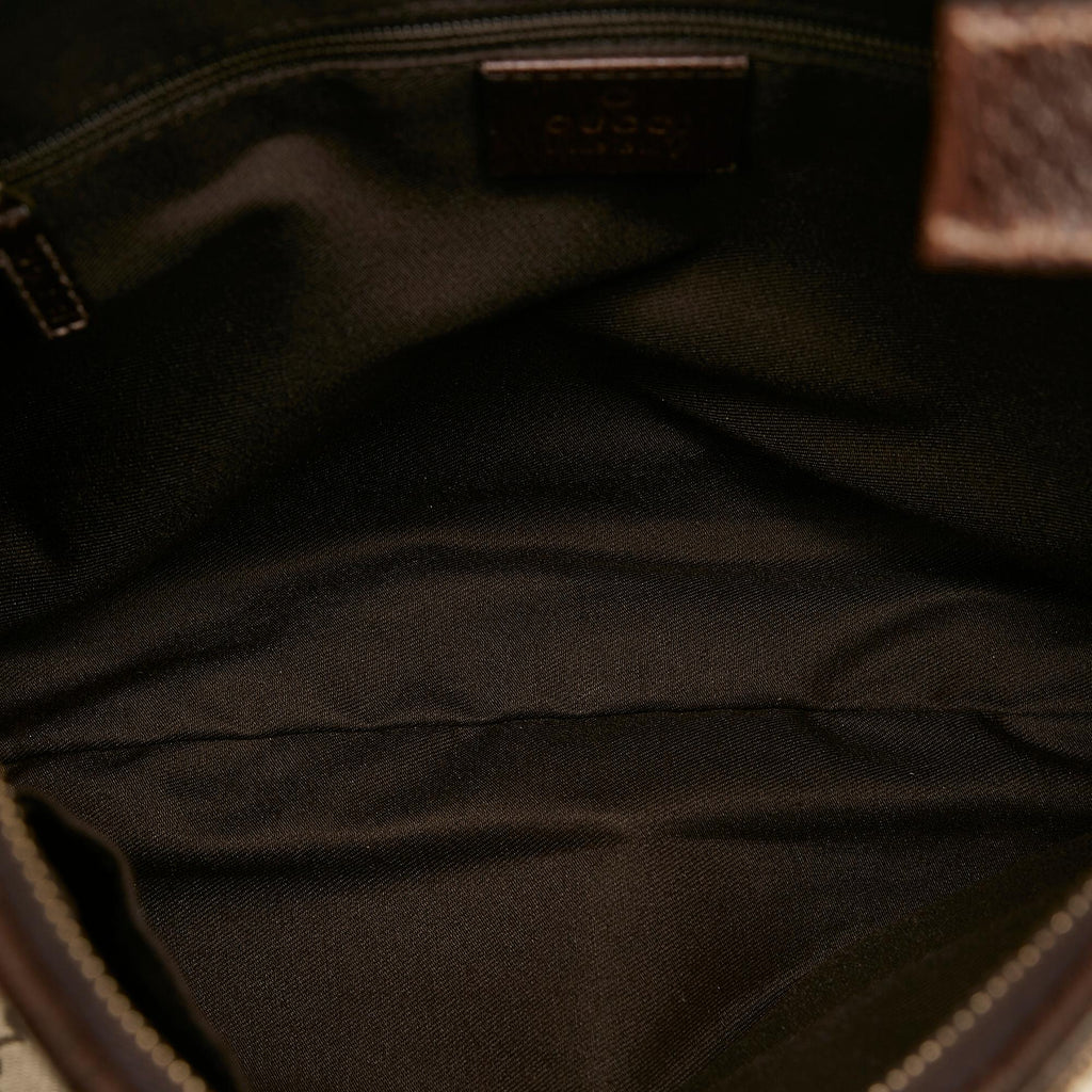 Gucci Gucci Canvas Abbey D-Ring Shoulder Bag (SHG-32514)