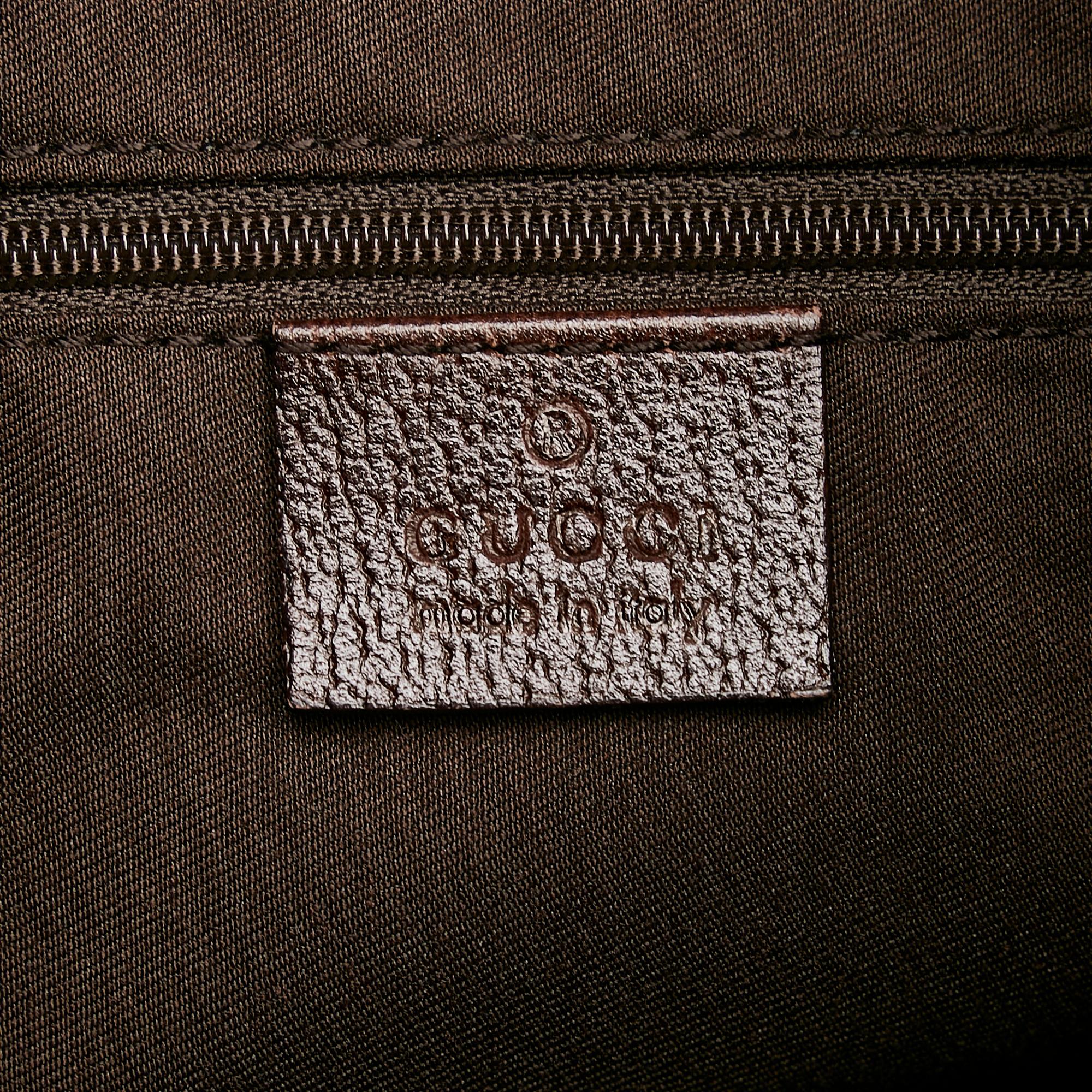 Gucci Gucci Canvas Abbey D-Ring Shoulder Bag (SHG-32514)