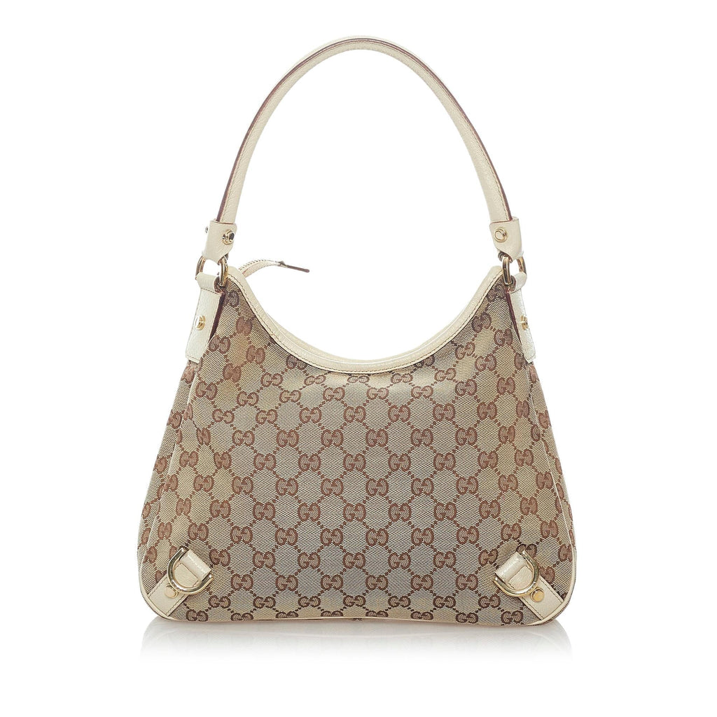 Gucci Gucci Canvas Abbey D-Ring Shoulder Bag (SHG-32884)