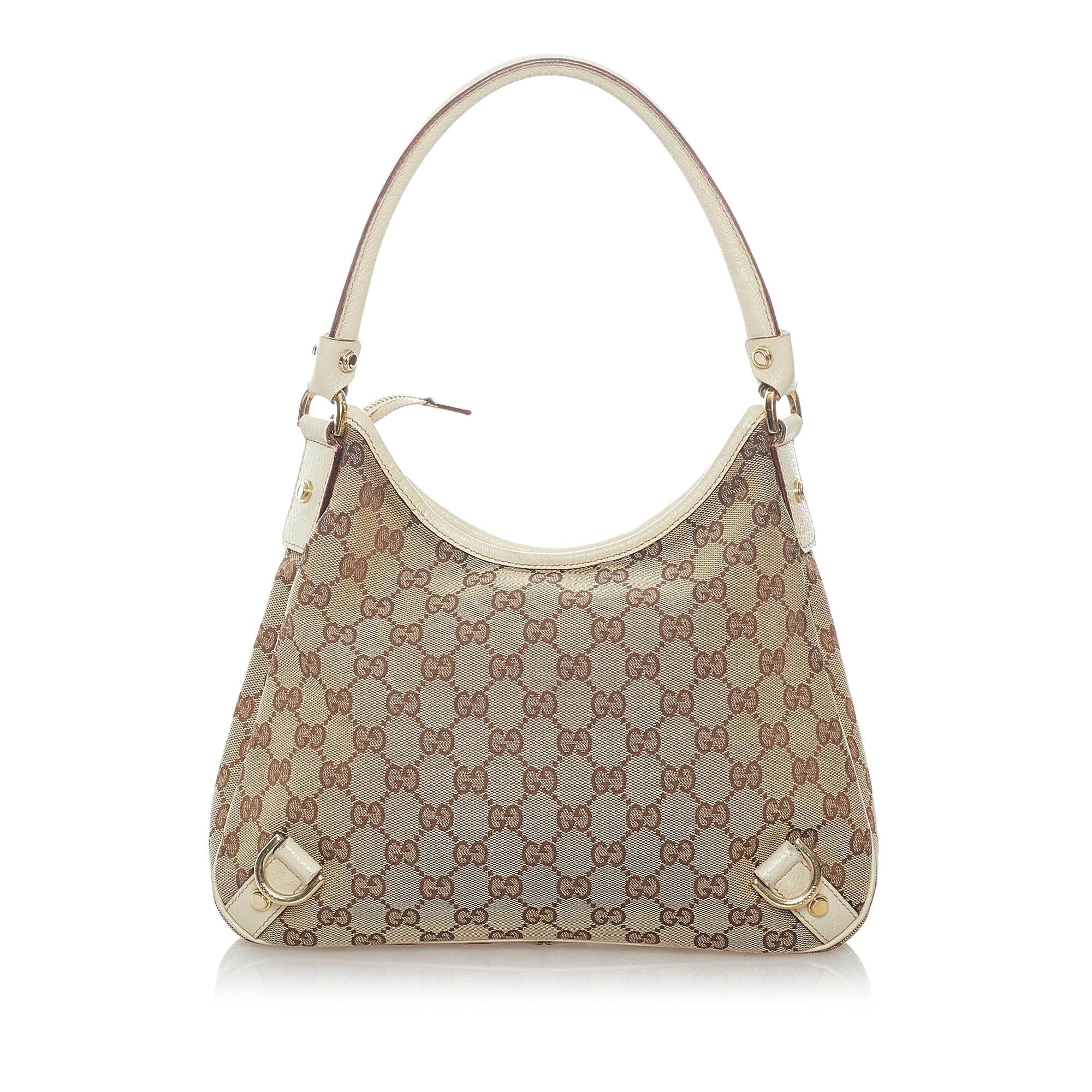 Gucci Gucci Canvas Abbey D-Ring Shoulder Bag (SHG-32884)