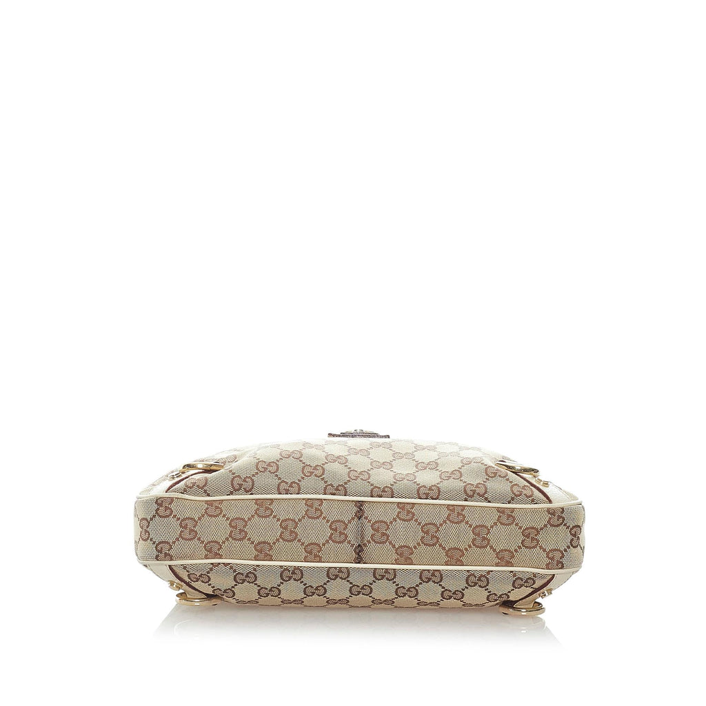 Gucci Gucci Canvas Abbey D-Ring Shoulder Bag (SHG-32884)