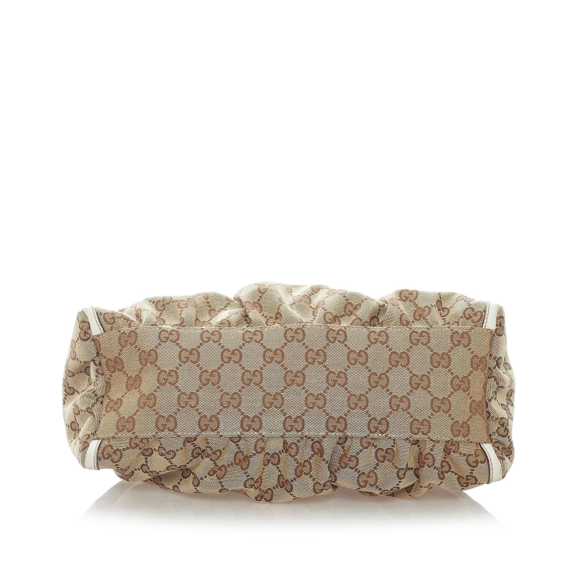 Gucci Gucci Canvas Abbey D-Ring Shoulder Bag (SHG-32886)