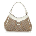 Gucci Gucci Canvas Abbey D-Ring Shoulder Bag (SHG-32886)