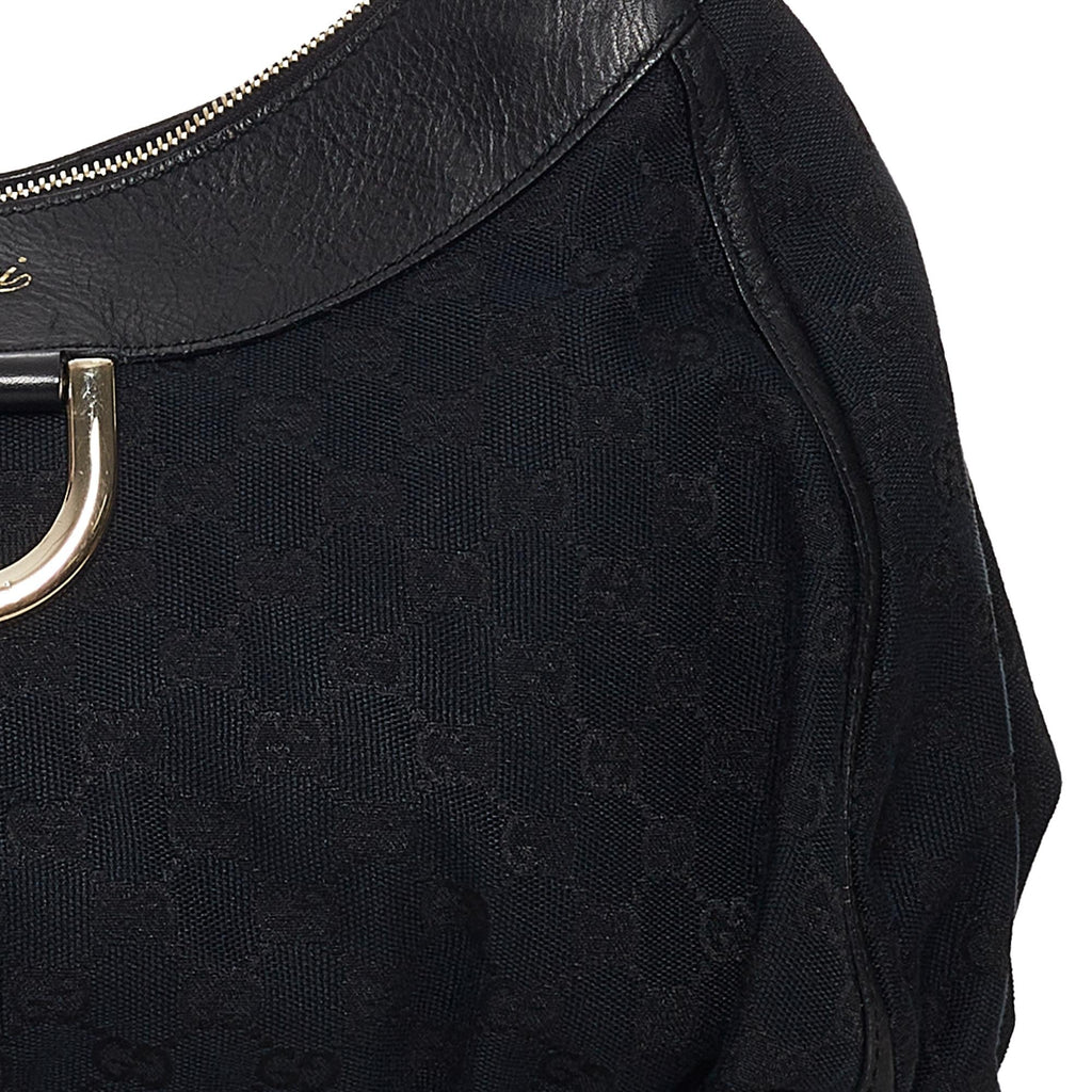 Gucci Gucci Canvas Abbey D-Ring Shoulder Bag (SHG-33226)