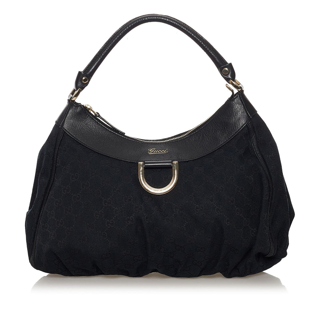 Gucci Gucci Canvas Abbey D-Ring Shoulder Bag (SHG-33226)