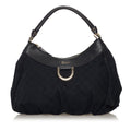 Gucci Gucci Canvas Abbey D-Ring Shoulder Bag (SHG-33226)