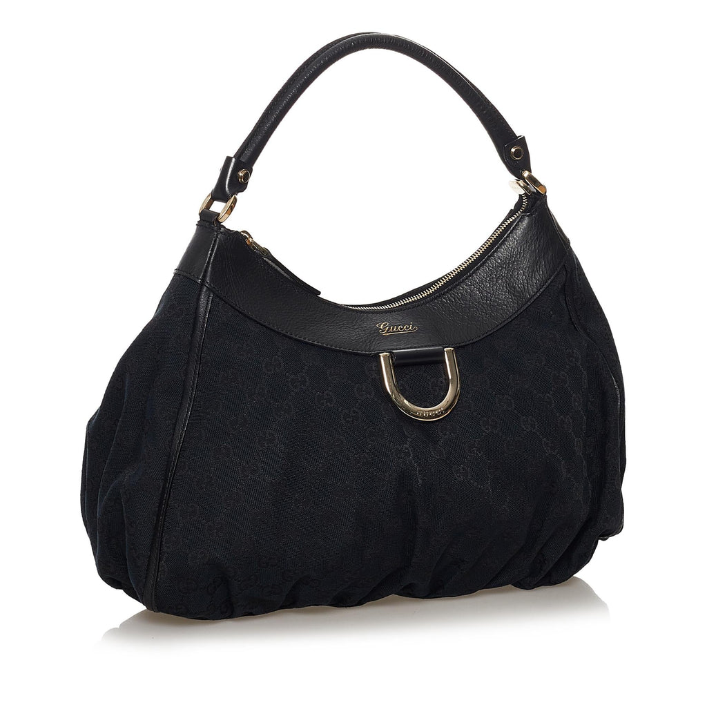 Gucci Gucci Canvas Abbey D-Ring Shoulder Bag (SHG-33226)
