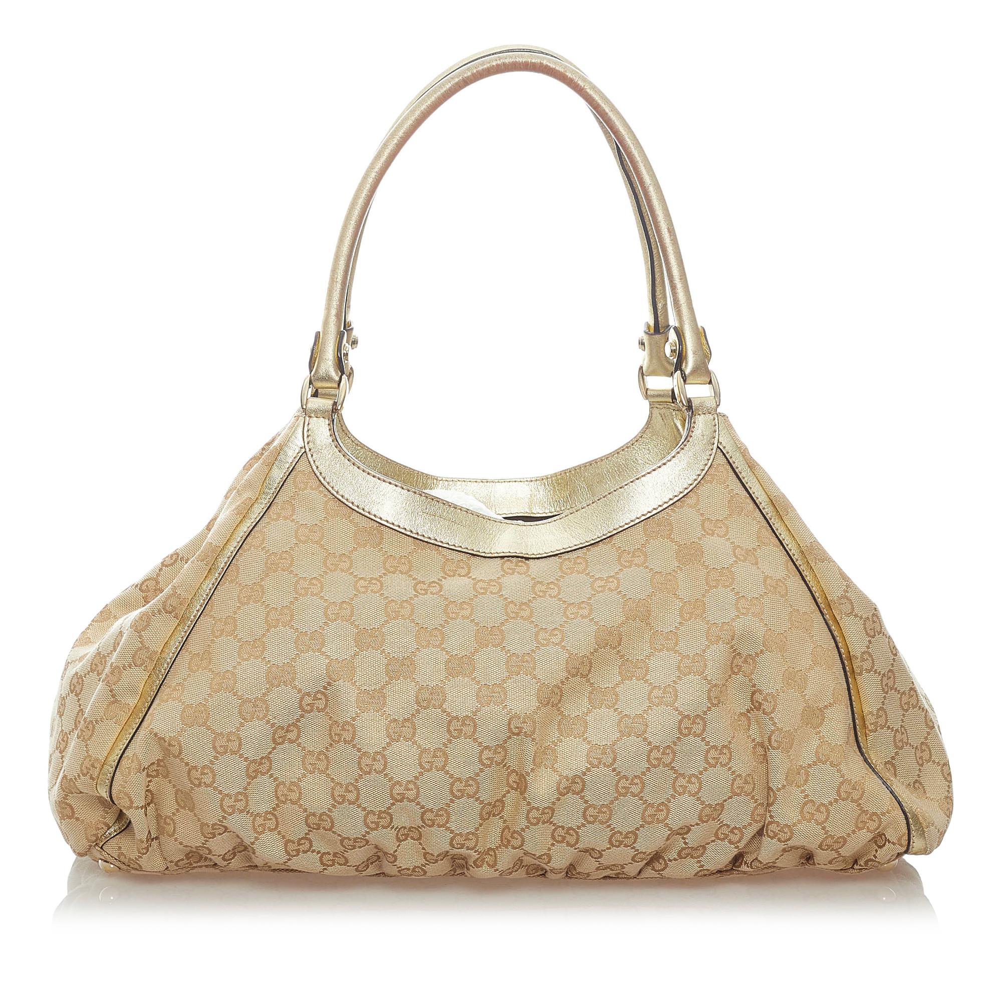 Gucci Gucci Canvas Abbey D-Ring Shoulder Bag (SHG-33230)