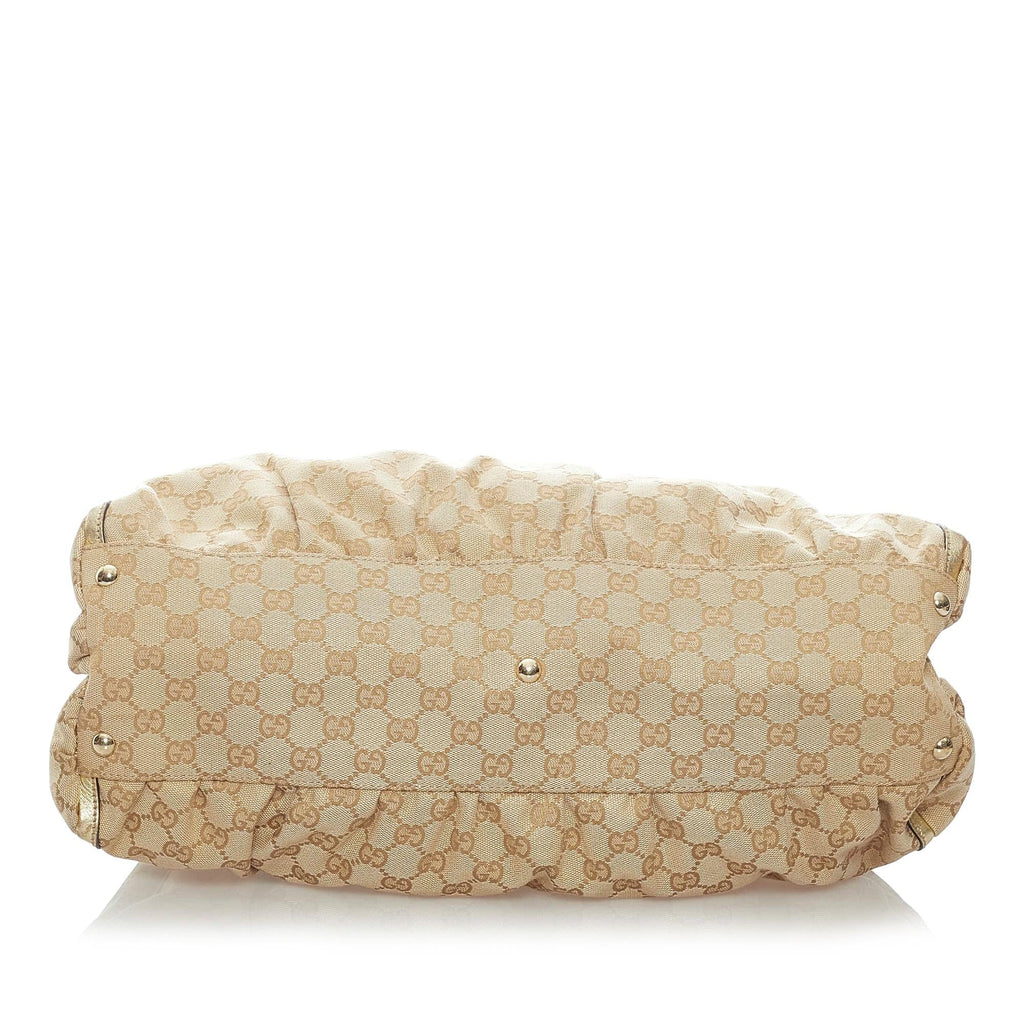 Gucci Gucci Canvas Abbey D-Ring Shoulder Bag (SHG-33230)