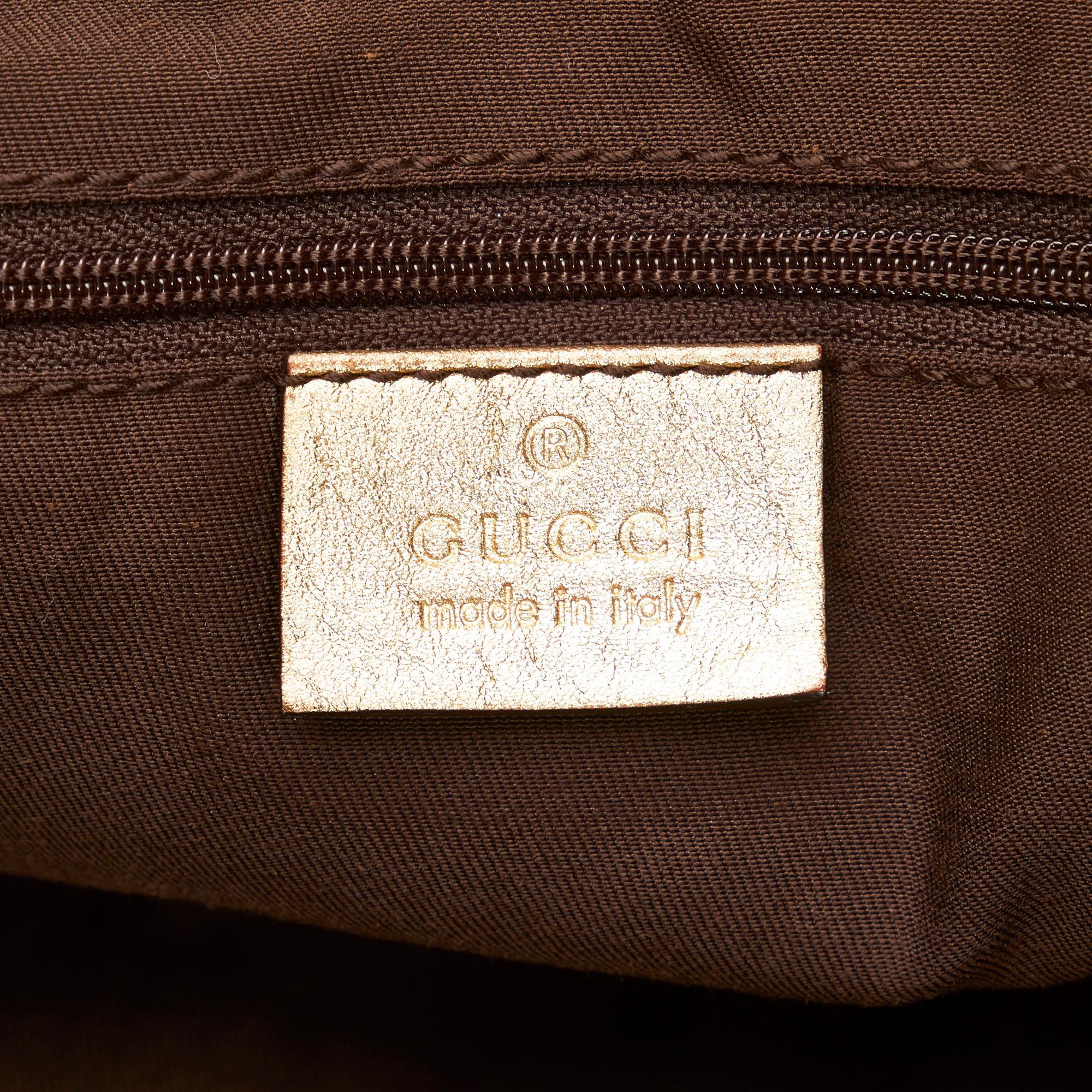 Gucci Gucci Canvas Abbey D-Ring Shoulder Bag (SHG-33230)