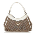 Gucci Gucci Canvas Abbey D-Ring Shoulder Bag (SHG-33347)