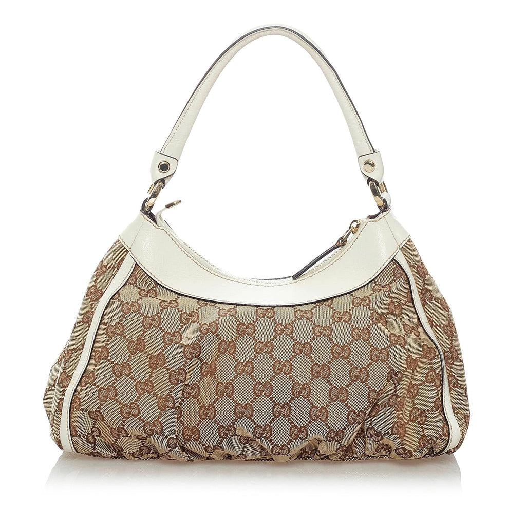 Gucci Gucci Canvas Abbey D-Ring Shoulder Bag (SHG-33525)