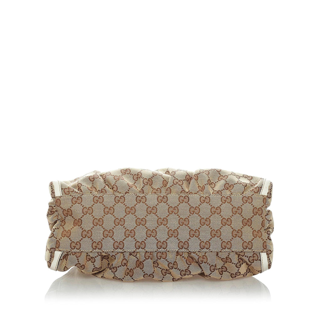 Gucci Gucci Canvas Abbey D-Ring Shoulder Bag (SHG-33525)