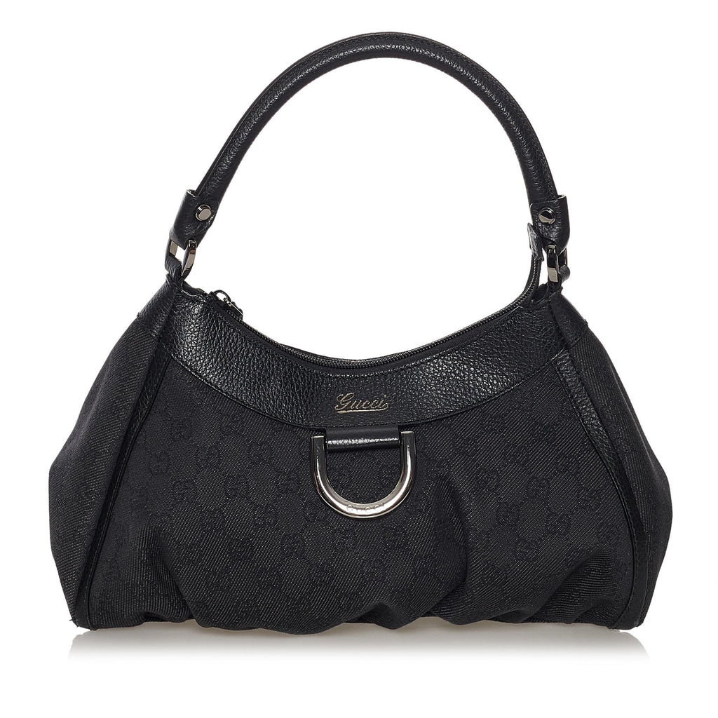 Gucci Gucci Canvas Abbey D-Ring Shoulder Bag (SHG-33709)