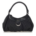 Gucci Gucci Canvas Abbey D-Ring Shoulder Bag (SHG-33709)