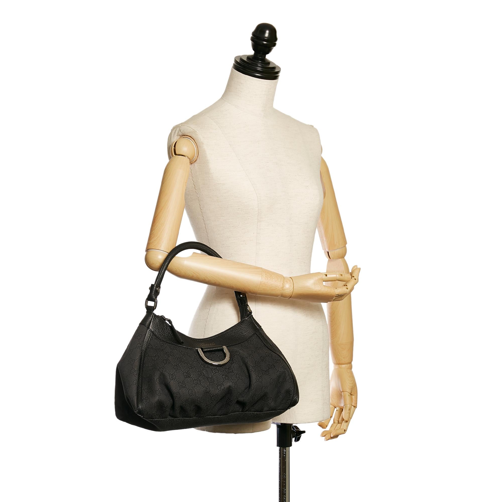 Gucci Gucci Canvas Abbey D-Ring Shoulder Bag (SHG-33709)