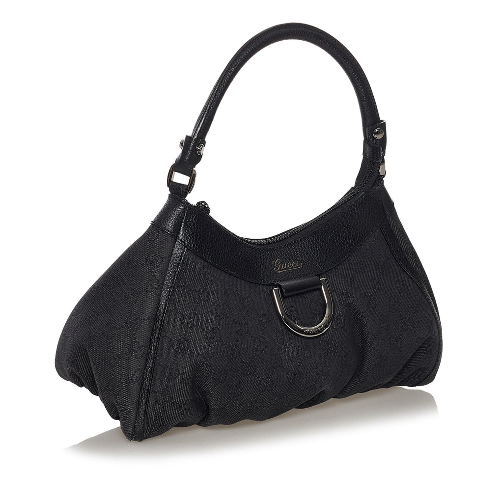 Gucci Gucci Canvas Abbey D-Ring Shoulder Bag (SHG-33709)