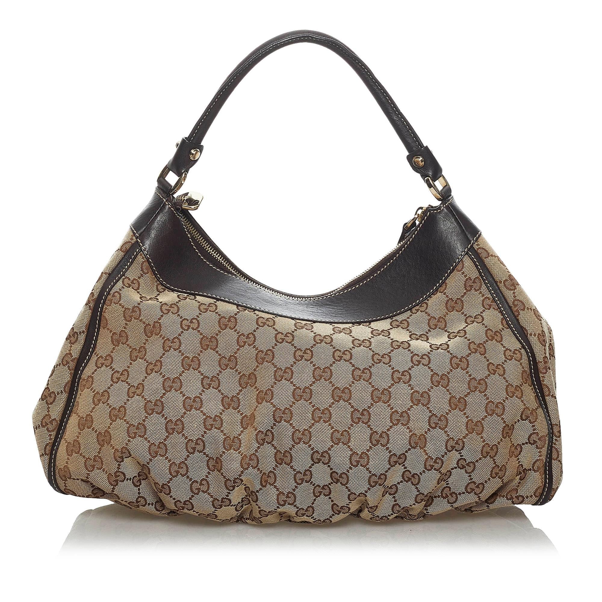Gucci Gucci Canvas Abbey D-Ring Shoulder Bag (SHG-33751)