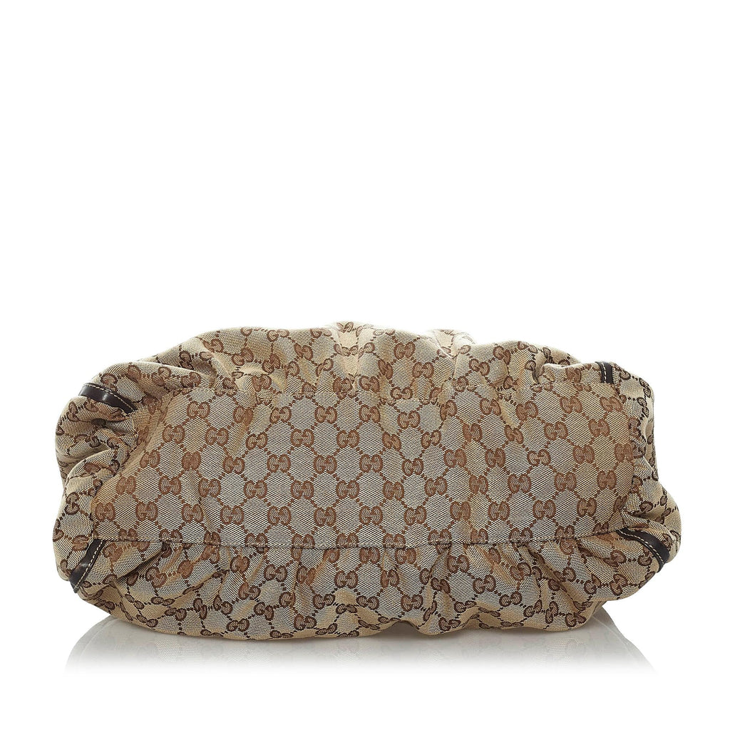 Gucci Gucci Canvas Abbey D-Ring Shoulder Bag (SHG-33751)