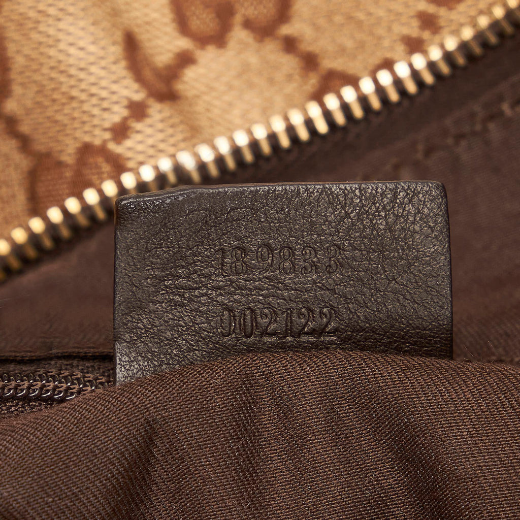 Gucci Gucci Canvas Abbey D-Ring Shoulder Bag (SHG-33751)