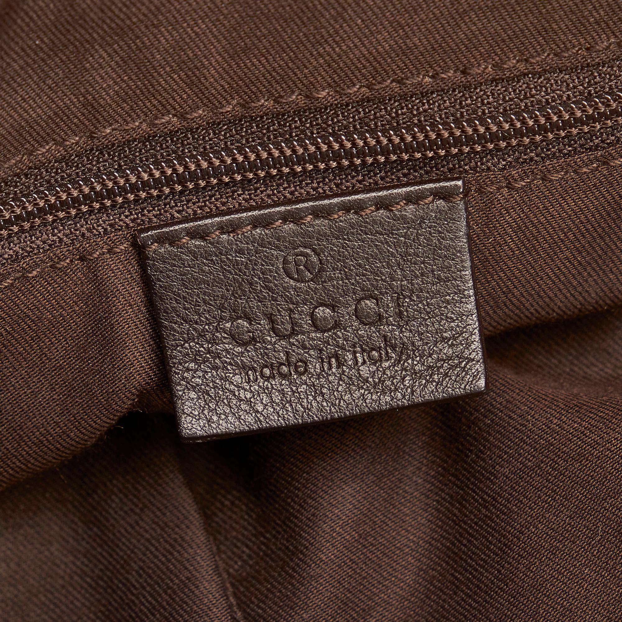 Gucci Gucci Canvas Abbey D-Ring Shoulder Bag (SHG-33751)