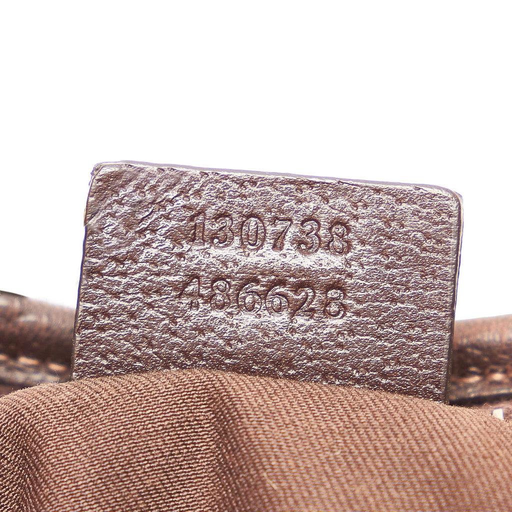 Gucci Gucci Canvas Abbey D-Ring Shoulder Bag (SHG-33753)