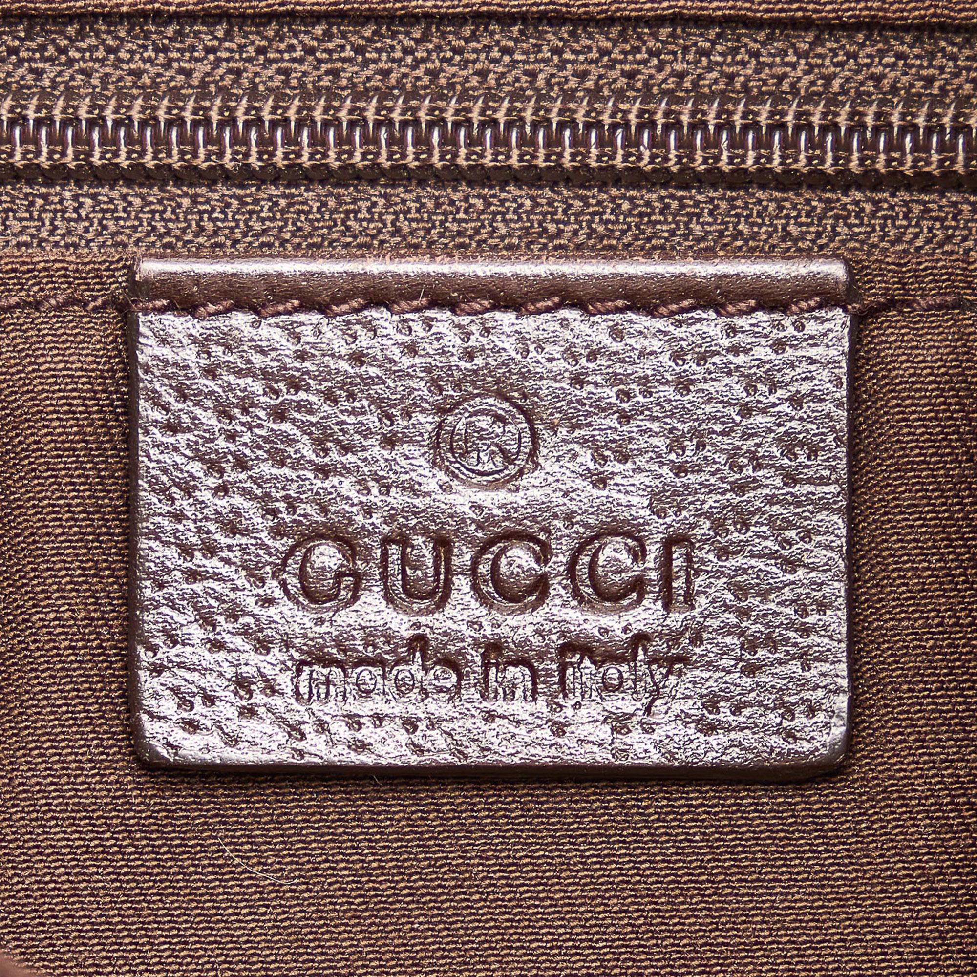 Gucci Gucci Canvas Abbey D-Ring Shoulder Bag (SHG-33753)