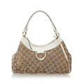 Gucci Gucci Canvas Abbey D-Ring Shoulder Bag (SHG-33911)
