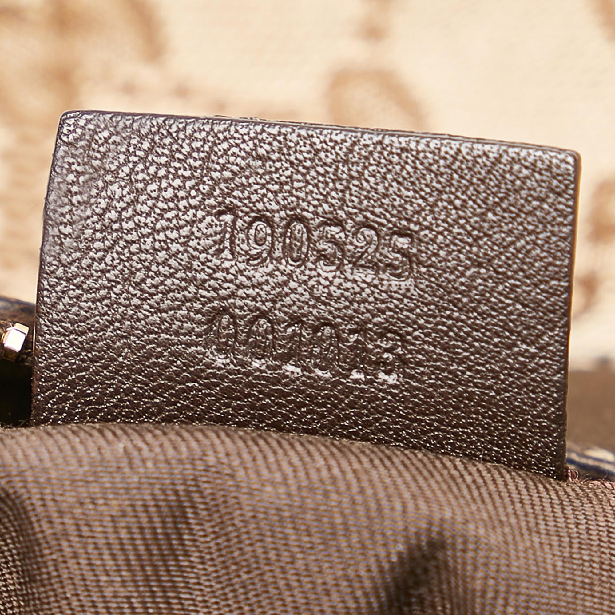 Gucci Gucci Canvas Abbey D-Ring Shoulder Bag (SHG-33937)