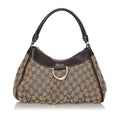 Gucci Gucci Canvas Abbey D-Ring Shoulder Bag (SHG-33937)