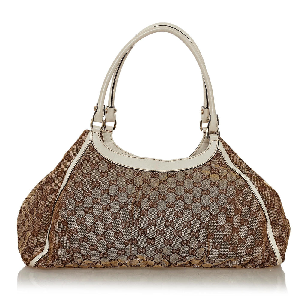 Gucci Gucci Canvas Abbey D-Ring Shoulder Bag (SHG-34093)