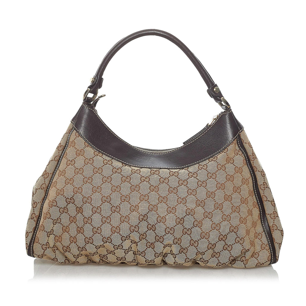 Gucci Gucci Canvas Abbey D-Ring Shoulder Bag (SHG-34136)