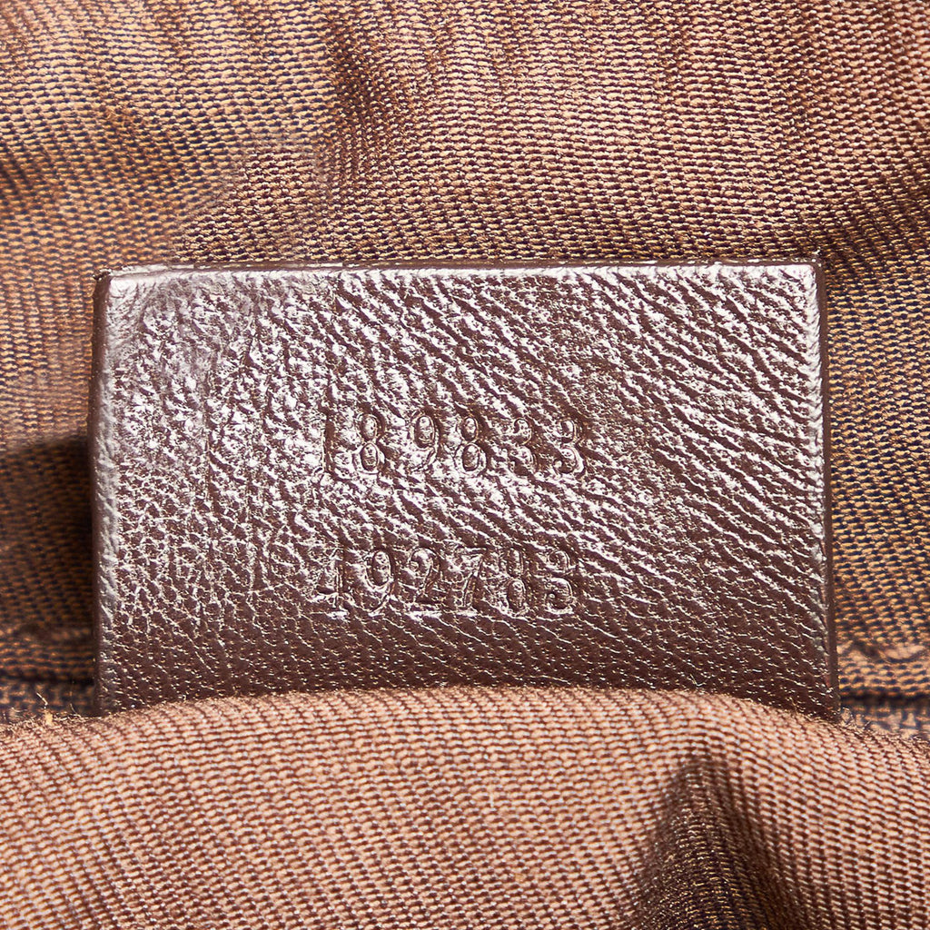 Gucci Gucci Canvas Abbey D-Ring Shoulder Bag (SHG-34136)