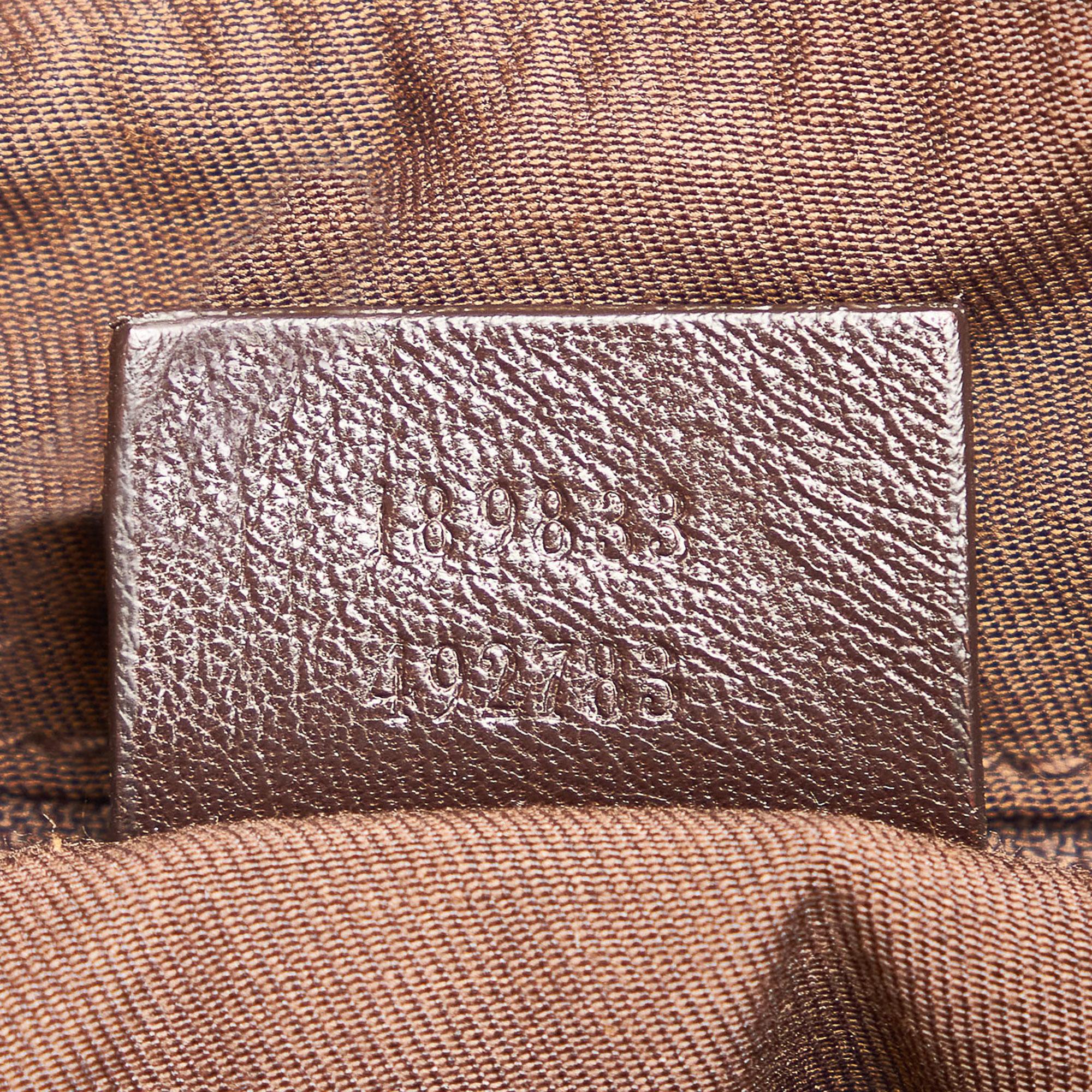 Gucci Gucci Canvas Abbey D-Ring Shoulder Bag (SHG-34136)