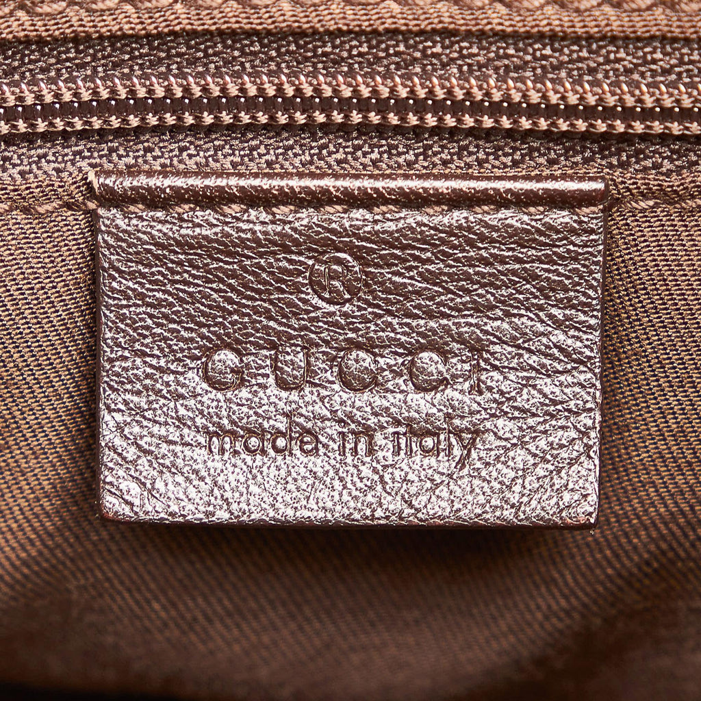 Gucci Gucci Canvas Abbey D-Ring Shoulder Bag (SHG-34136)